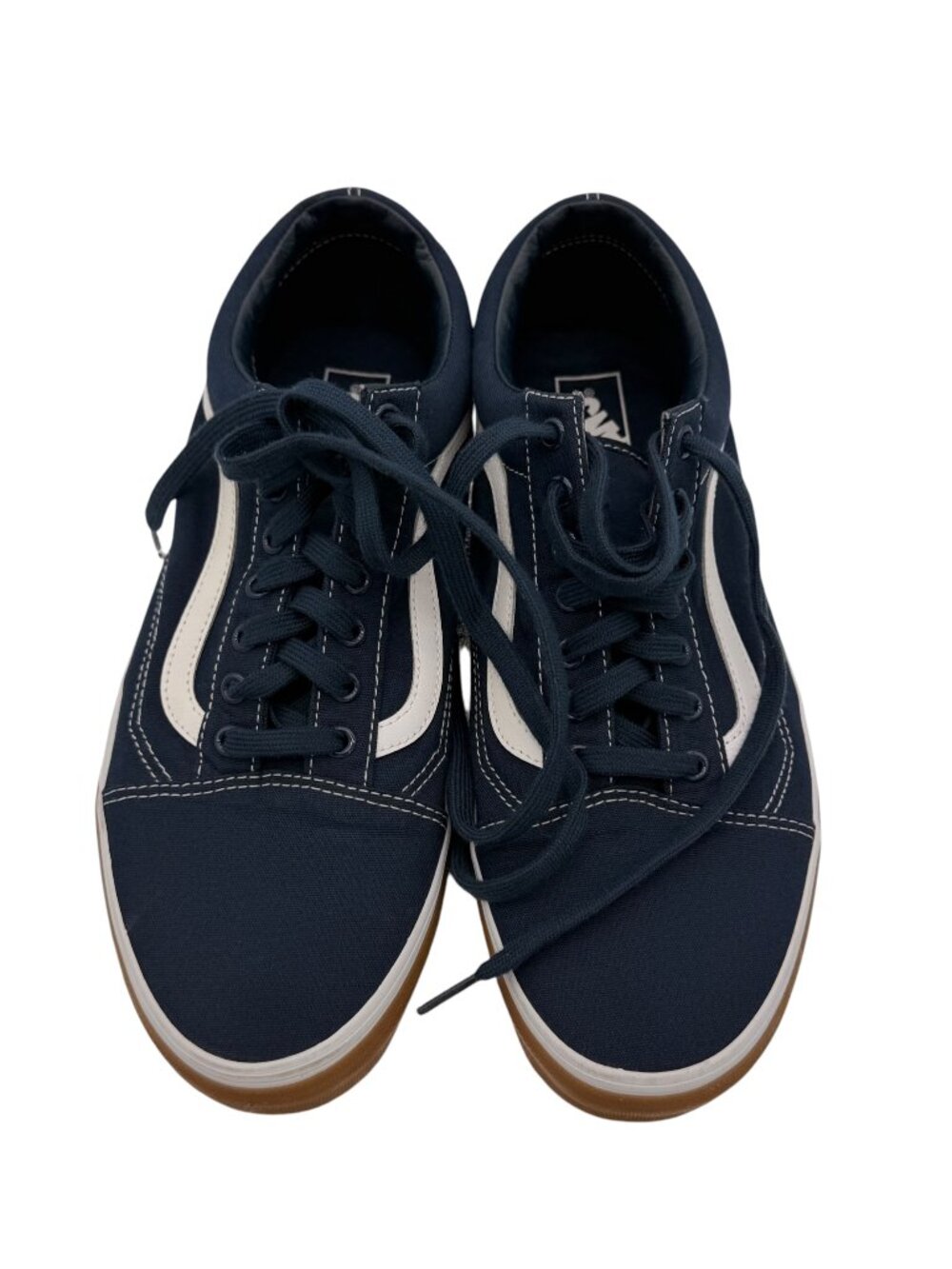 Men's Vans Old Skool, Dress Blues/True White, Size 12